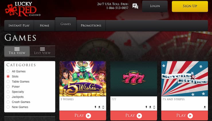 Inside look at Lucky Red Casino, one of the best real money Sic Bo sites.